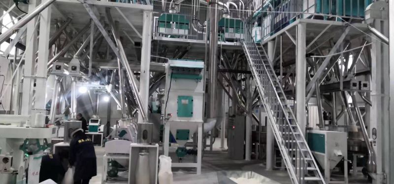 陜西省銅川縣60噸面粉廠